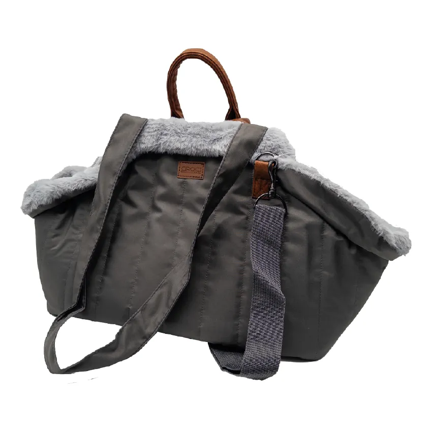 croci-homy-toty-sac-transport-chien-matelass-40x25x30-5-cm image 1