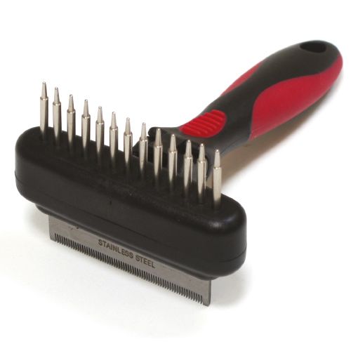 croci-vanity-brosse-chien-trille-2en1-sous-poil image 1