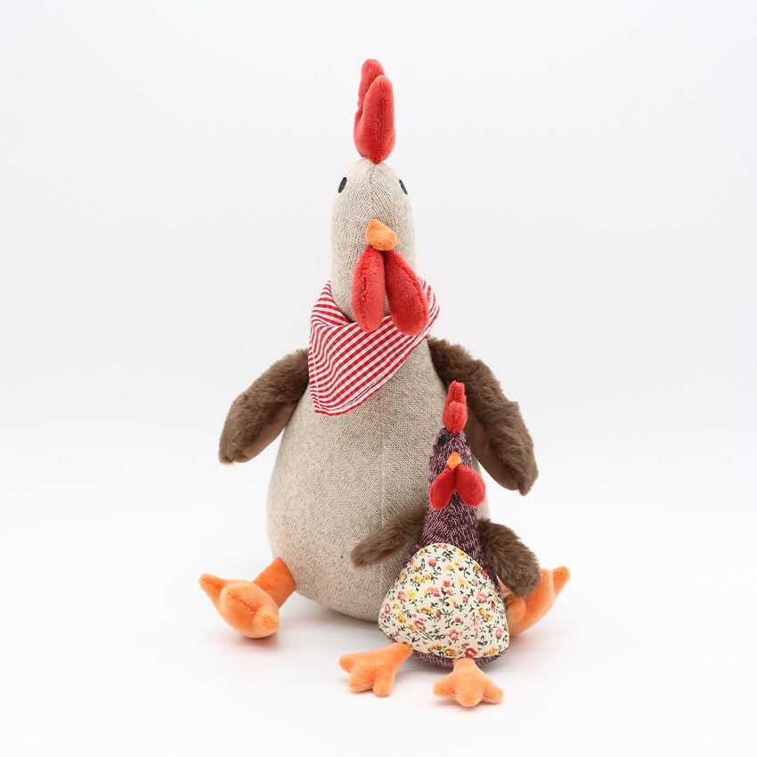 croci-miguel-peluche-chien-interactive-poulet-34-cm image 1
