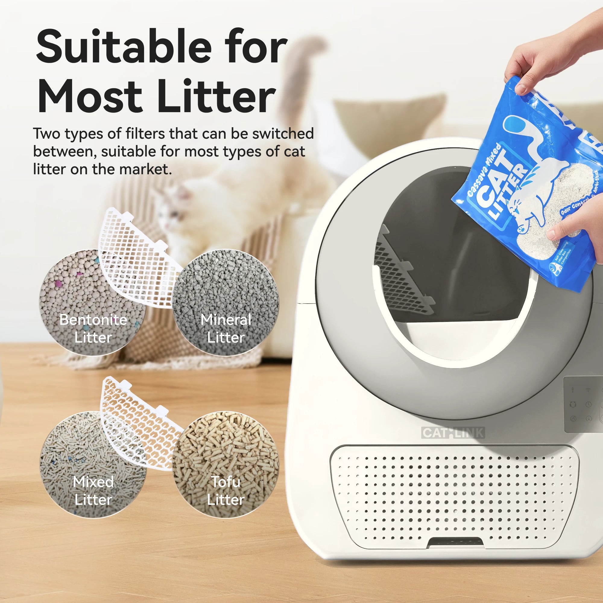 catlink-scooper-luxury-pro-x-liti-re-automatique-anti-odeurs-blanche image 6