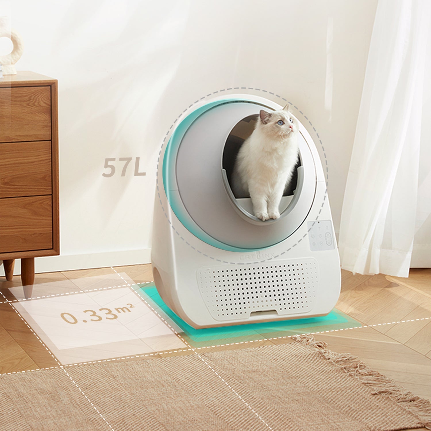 catlink-scooper-luxury-pro-x-liti-re-autonettoyante-double-rampe image 8