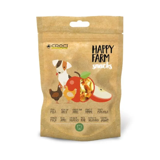 croci-happy-farm-snack-chien-poulet-pomme-80-g image 1