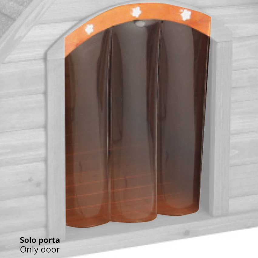 croci-chalet-porte-niche-chien-plastique-taille-l image 2