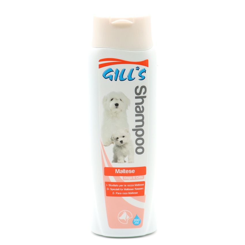 croci-gill-s-shampooing-chien-maltais-poils-blancs-200-ml image 1
