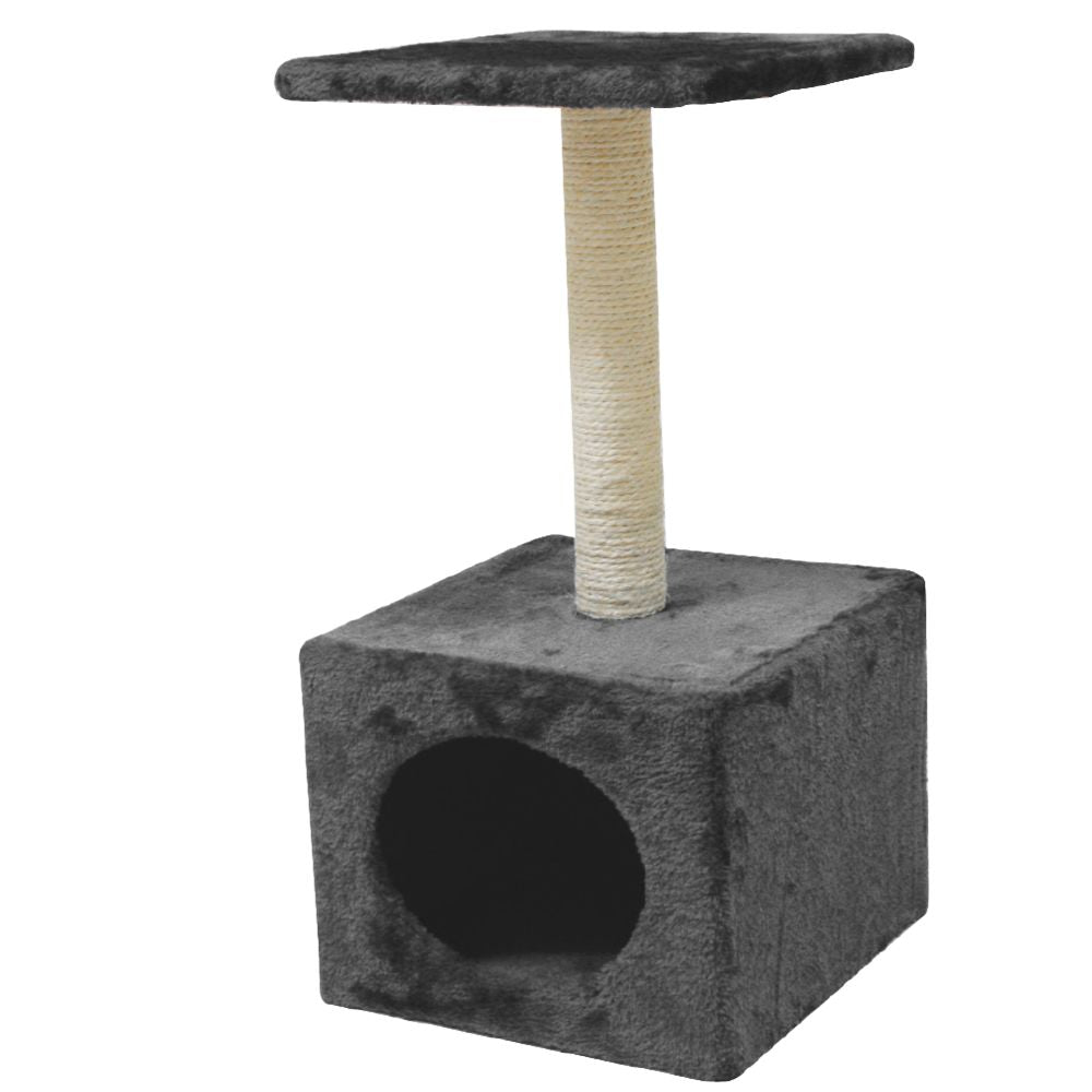 croci-hamburg-griffoir-chat-gris-30x30x55-cm-sisal image 2