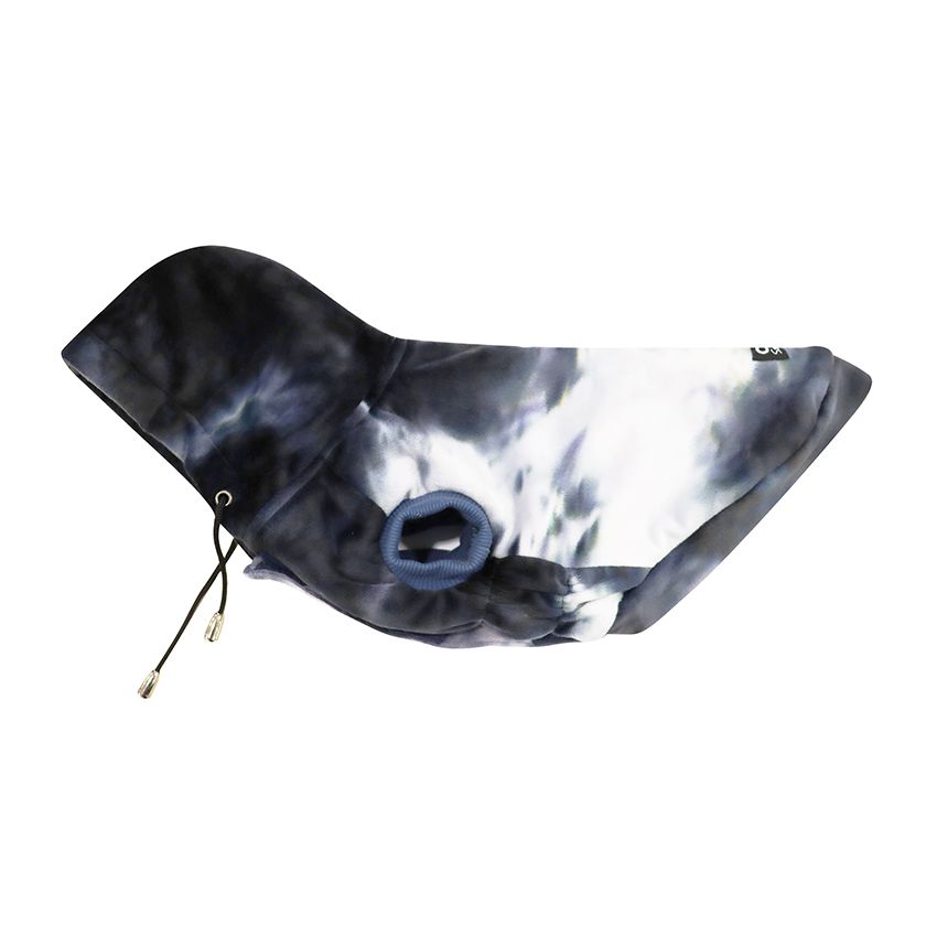 croci-kaleido-sweat-noir-pour-chien-30-cm-capuche image 4