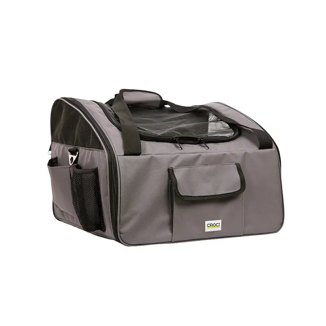 croci-passenger-sac-transport-chien-chat-nylon-41x34x30-cm image 1