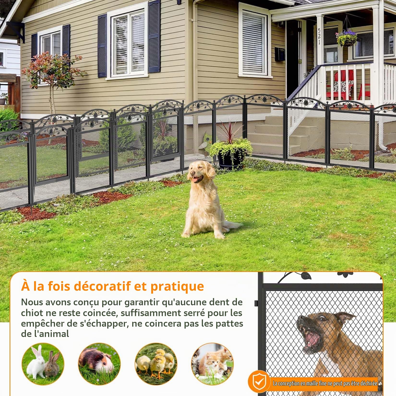bingopaw-playpen-fence-parc-chien-xxl-126x126x80cm-pliable image 7