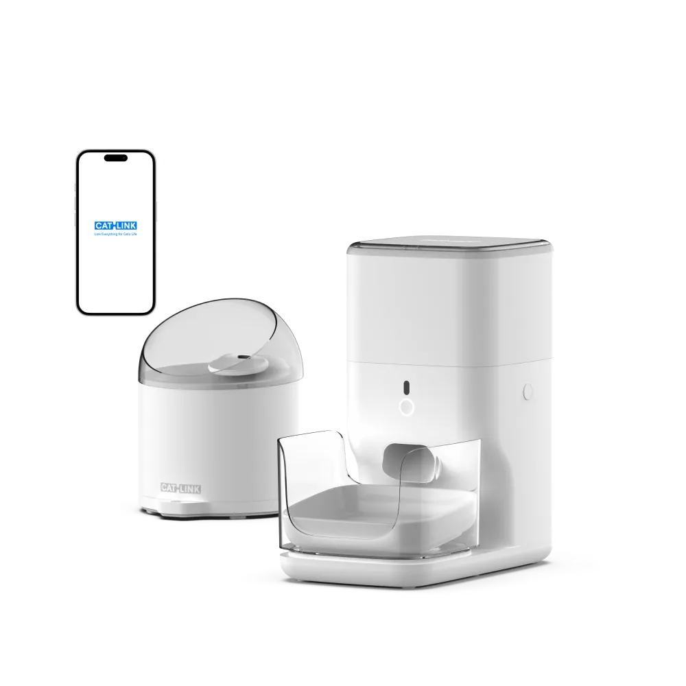 catlink-fresh-2-pure-2-set-distributeur-fontaine-eau-chat image 1