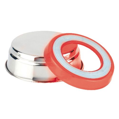 croci-fluo-gamelle-inox-chien-chat-470-ml-bleue image 4