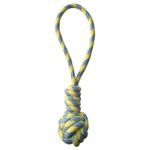 croci-pastel-corde-avec-balle-jaune-40-cm image 1