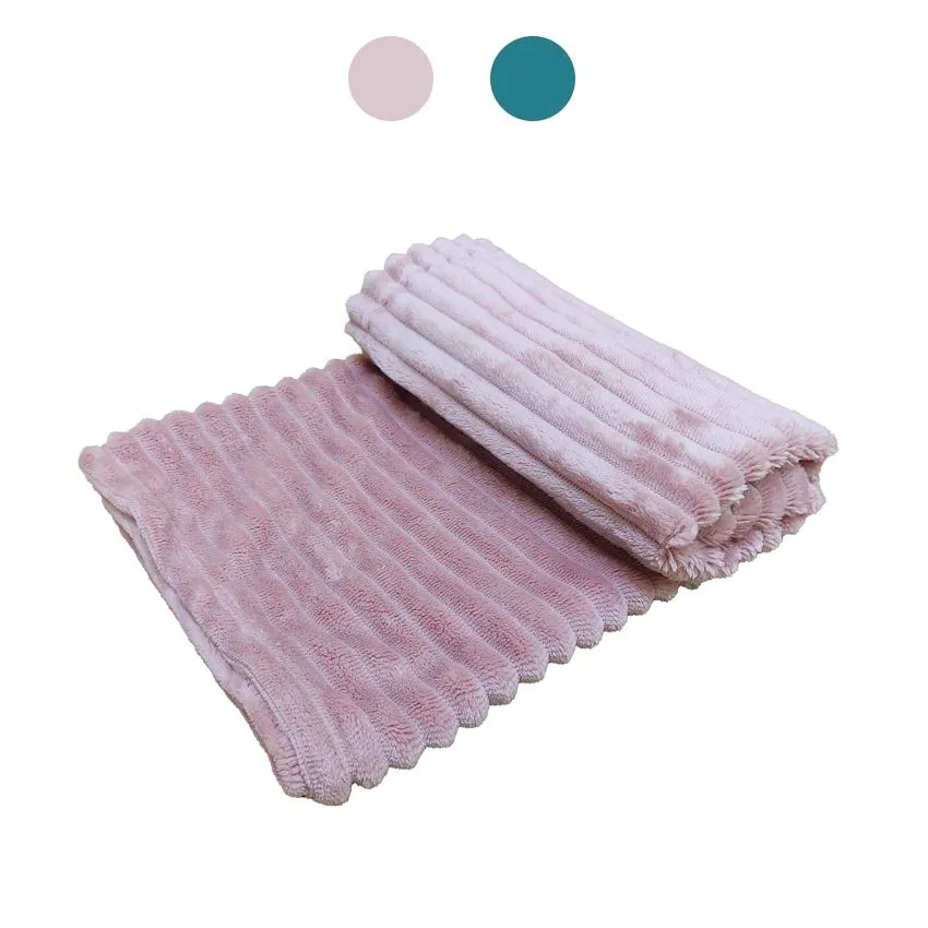 croci-supersoft-hyg-couverture-chien-rose-100x70-cm image 1