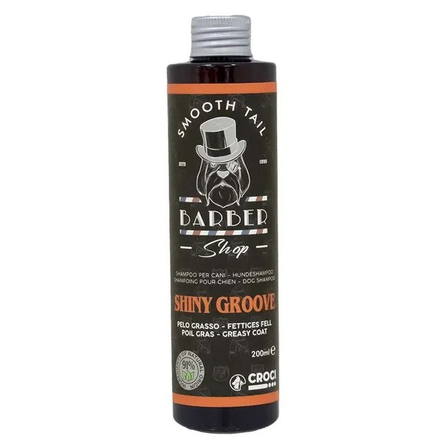 croci-barbershop-shinygroove-shampooing-chien-gras-200ml image 1