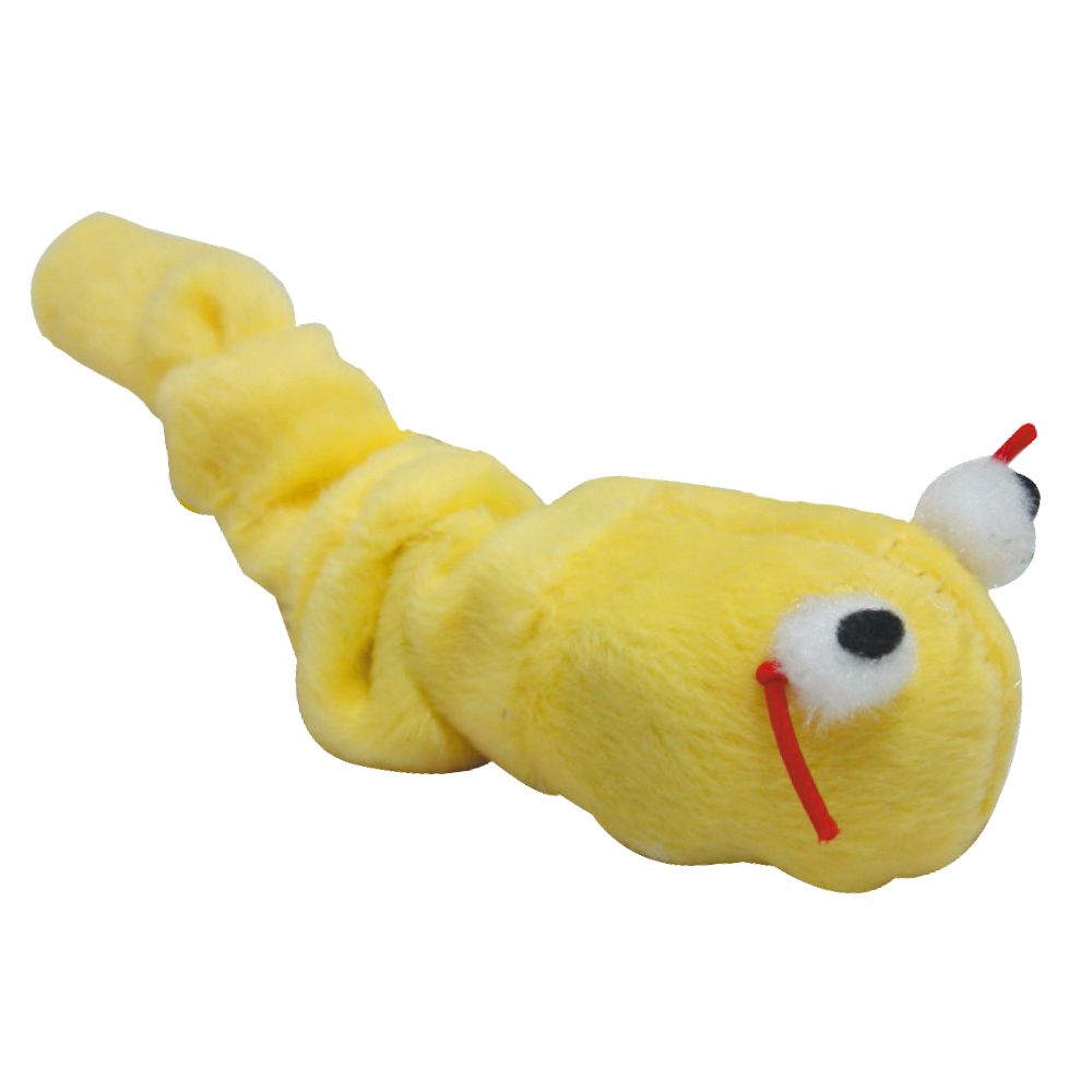croci-tremolino-serpent-jouet-chat-peluche-couleurs-assorties image 2