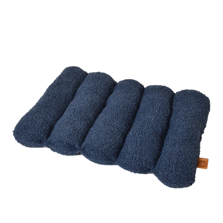croci-bobby-boucle-coussin-chat-bleu-50x35-cm-lavable image 3