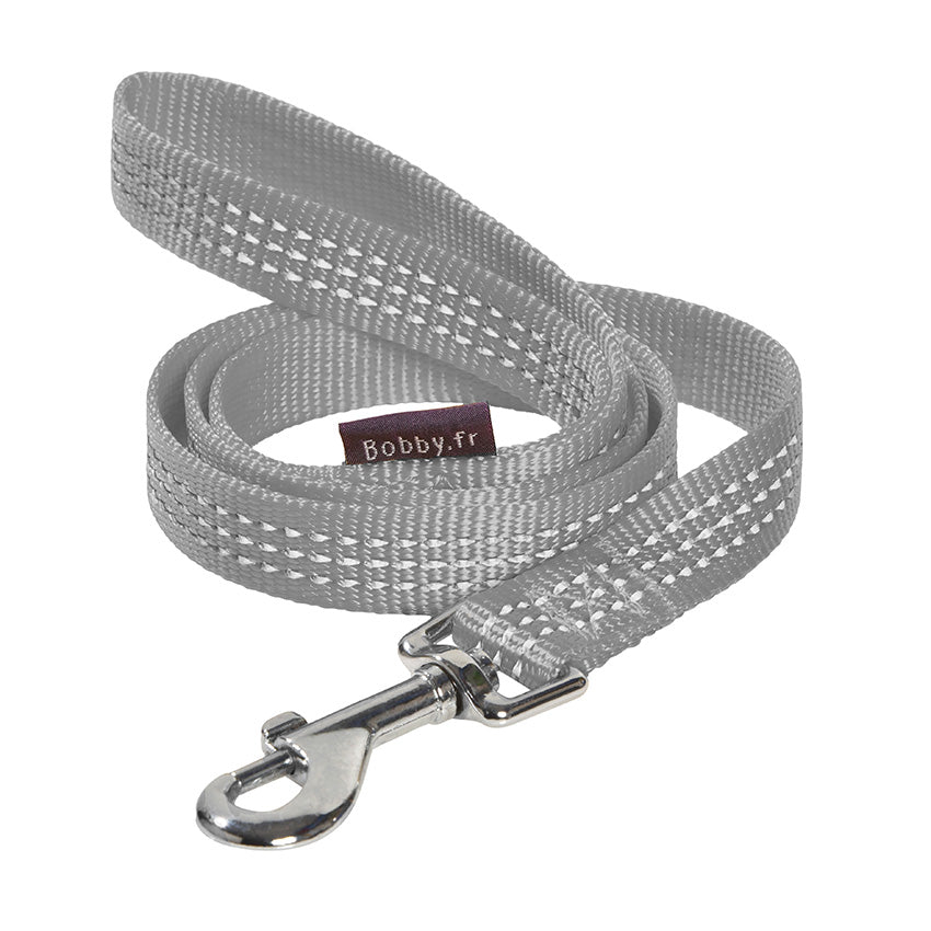 croci-bobby-safe-laisse-nylon-chien-noire-s-m-r-glable image 4