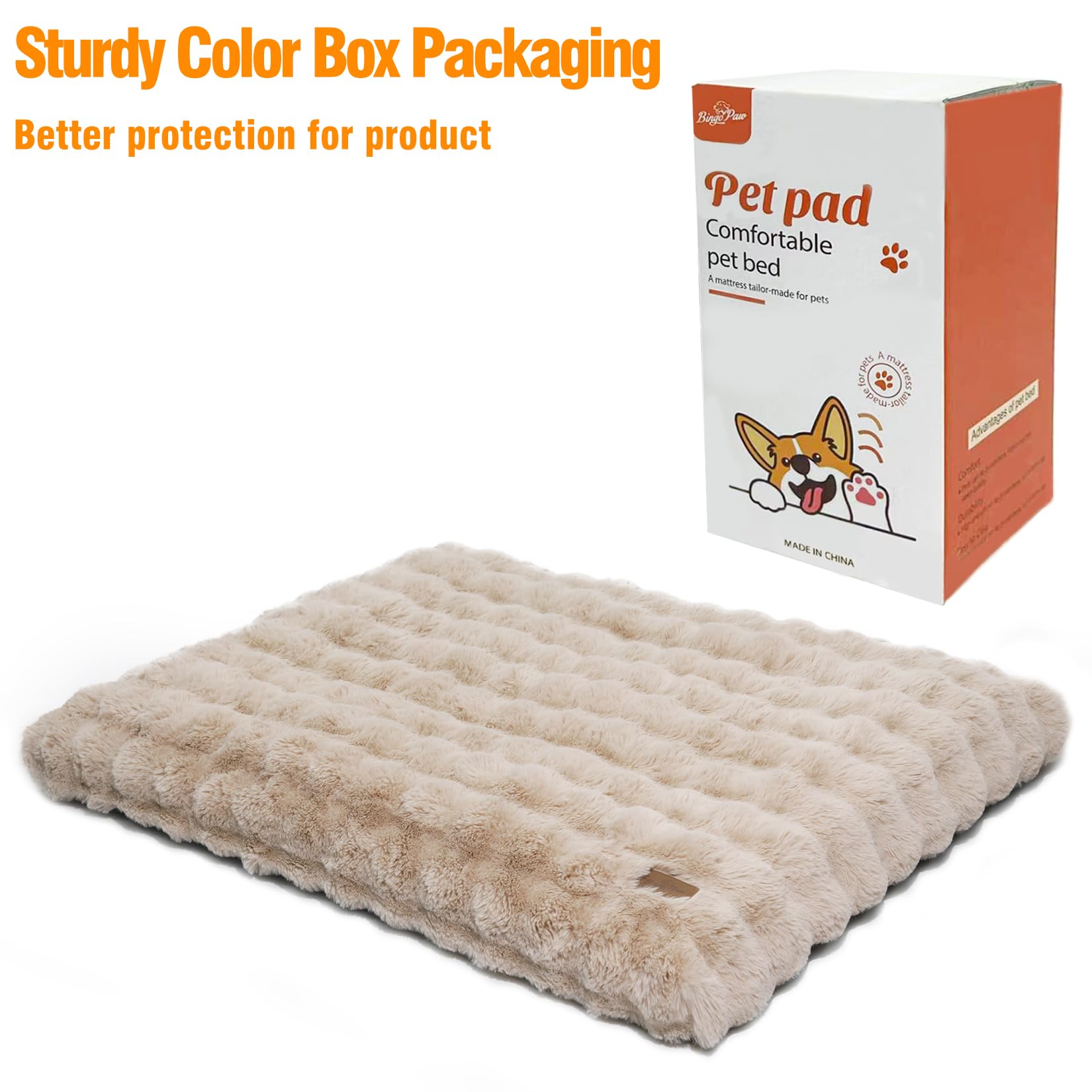 bingopaw-dog-bed-panier-chien-l-76x51x10-cm-beige-d-houssable image 7