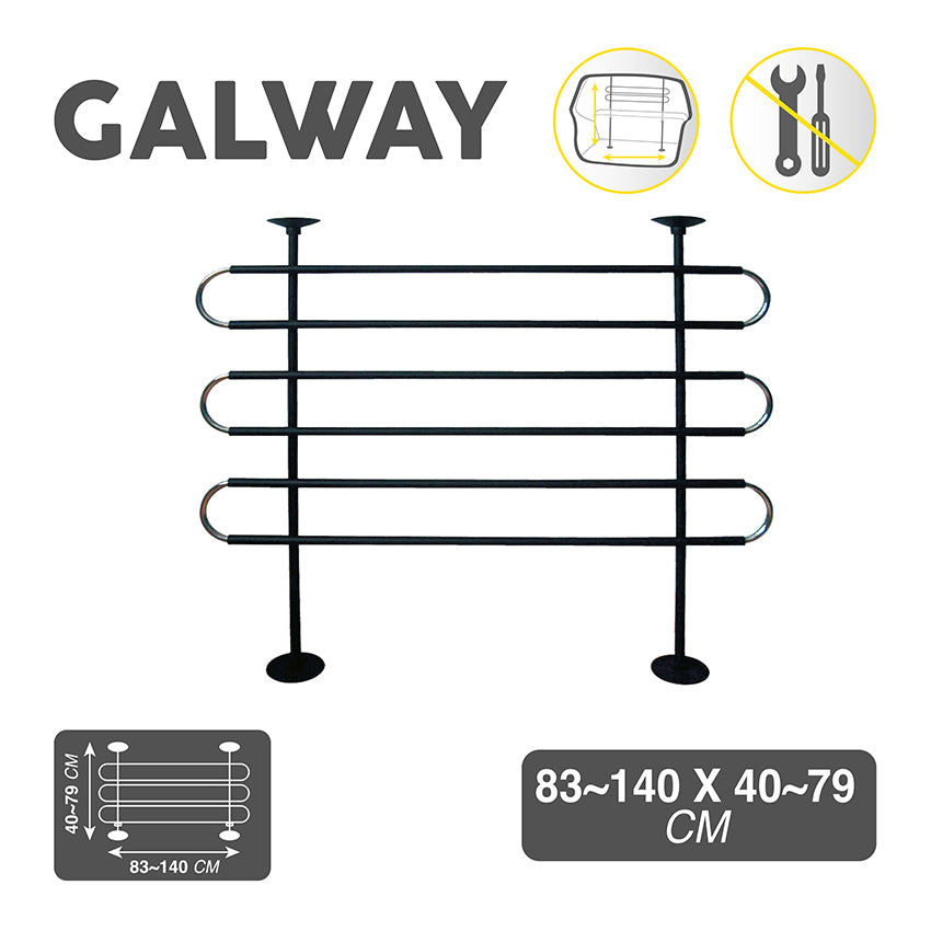 croci-galway-grille-s-paration-voiture-chien-3-traverses-acier image 2