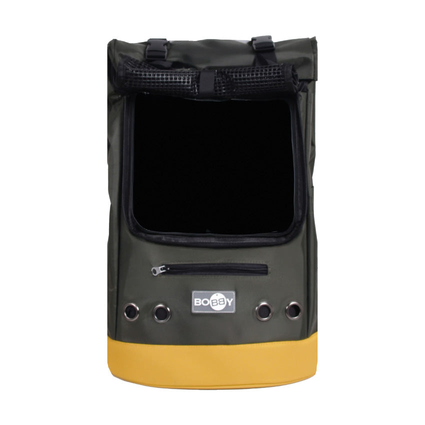 croci-bobby-sac-dos-transport-chien-kaki-8-kg image 3