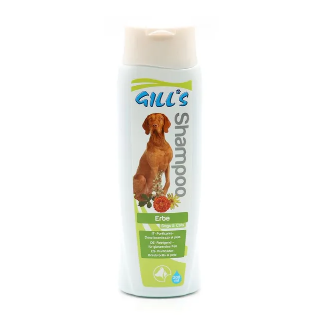 croci-gill-s-herbal-shampoing-chien-plantes-200-ml-anti-odeur image 1