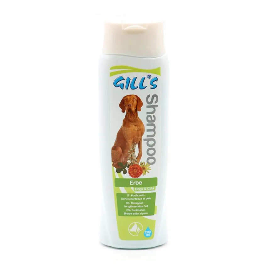 croci-gill-s-herbal-shampoing-chien-plantes-200-ml-anti-odeur image 1