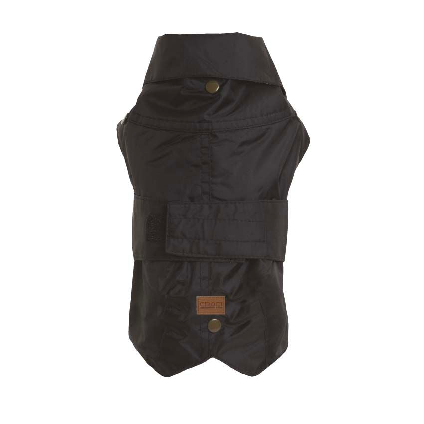 croci-montreal-manteau-chien-noir-40cm-imperm-able-doubl image 5
