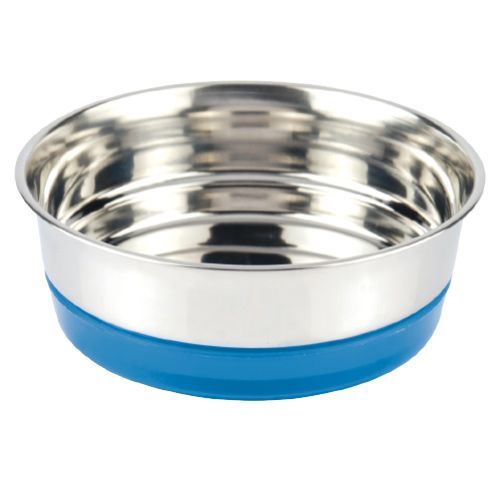 croci-fluo-gamelle-inox-chien-chat-470-ml-bleue image 7