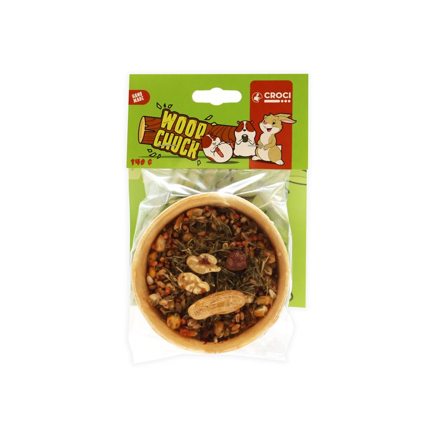 croci-woodchuck-poke-nourriture-lapin-140-g-naturelle image 2
