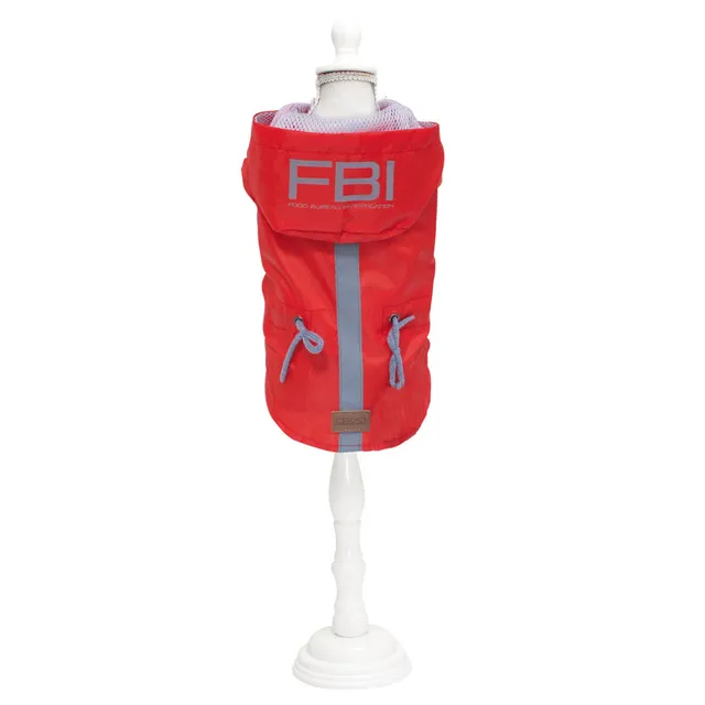 croci-vancouver-fbi-manteau-chien-rouge-40-cm image 1