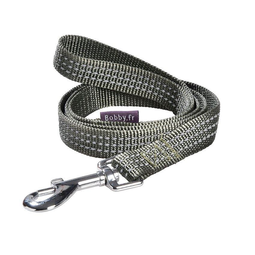croci-bobby-safe-laisse-nylon-chien-noire-s-m-r-glable image 5