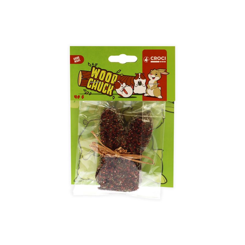 croci-woodchuck-delicacy-friandise-lapin-rongeur-40-g image 2