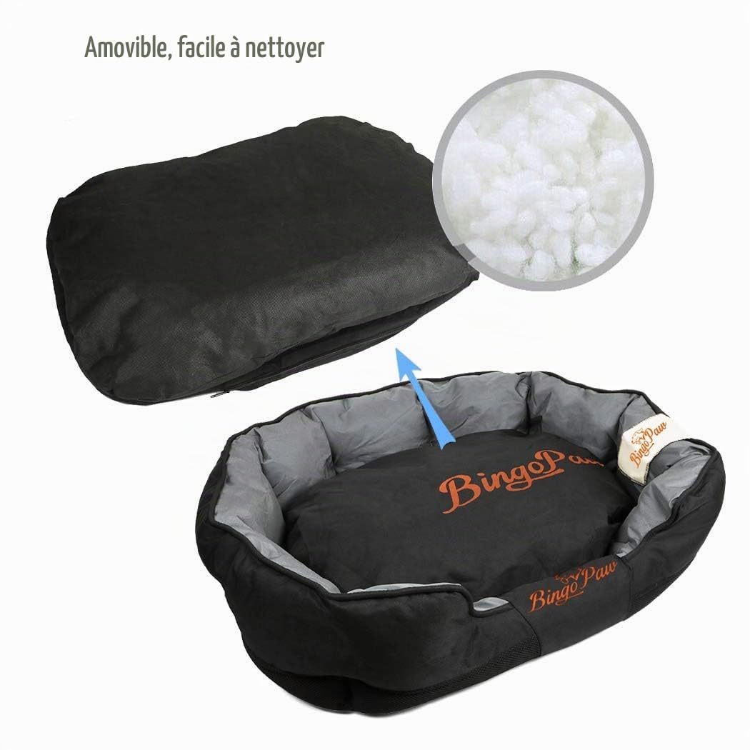 bingopaw-dog-bed-panier-chien-xxl-130x90cm-d-houssable-imperm-able image 3