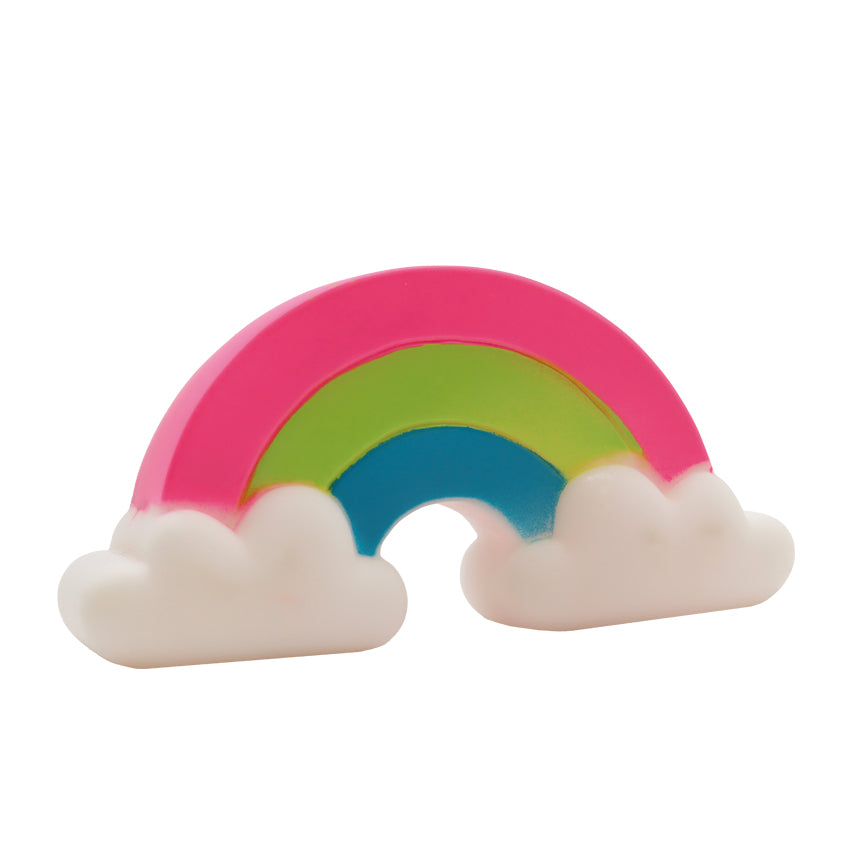 croci-jouet-chien-vinyle-arc-en-ciel-14-cm image 2