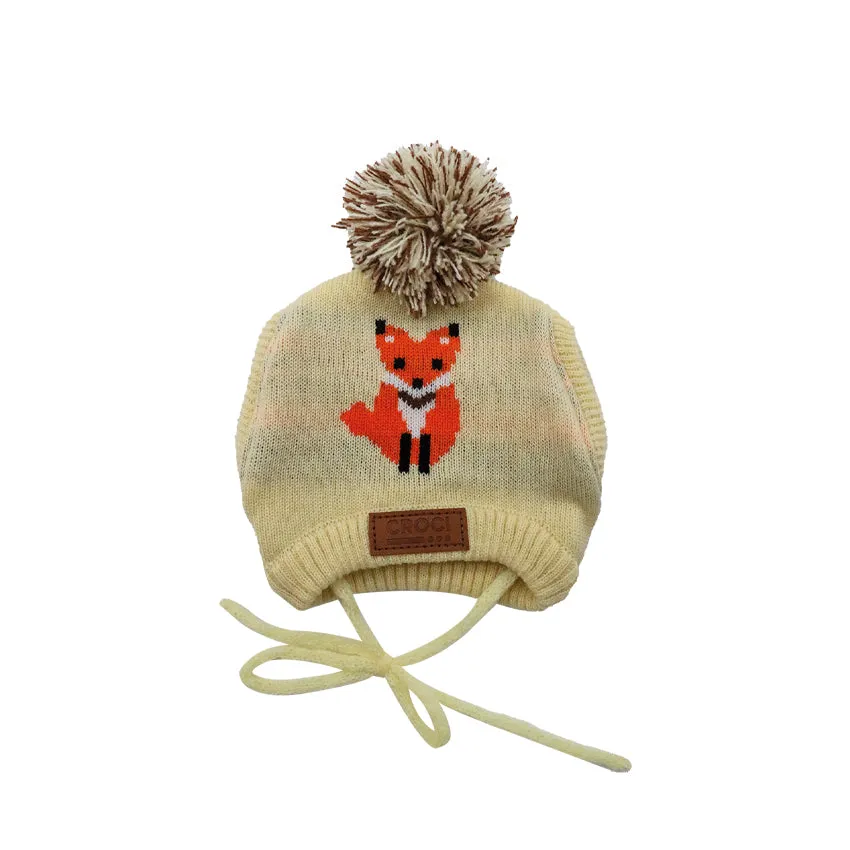 croci-jacquard-fox-bonnet-pour-chien-taille-s-motif-renard image 1