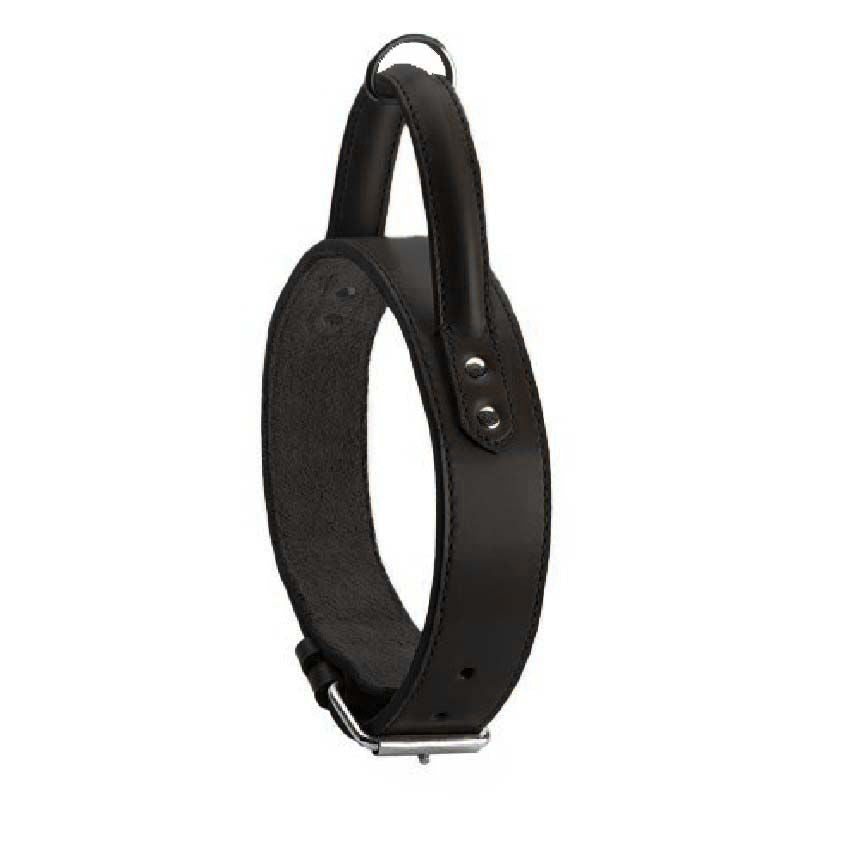 croci-bobby-bombee-collier-chien-cuir-marron-88-cm image 5