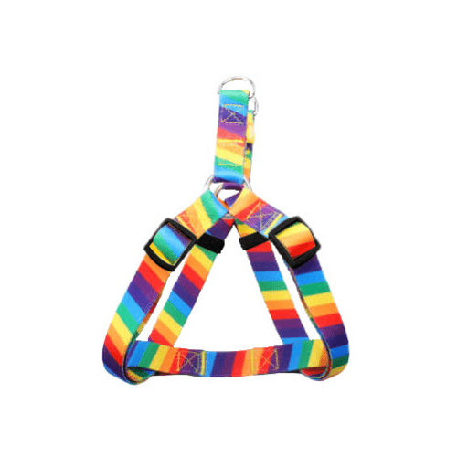 croci-rainbow-harnais-chien-chat-nylon-25-45-cm image 1