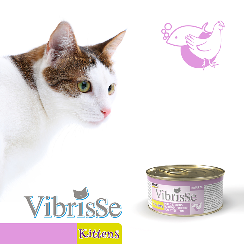 croci-vibrisse-natural-kittens-p-t-e-chaton-thon-et-poulet-70g image 3