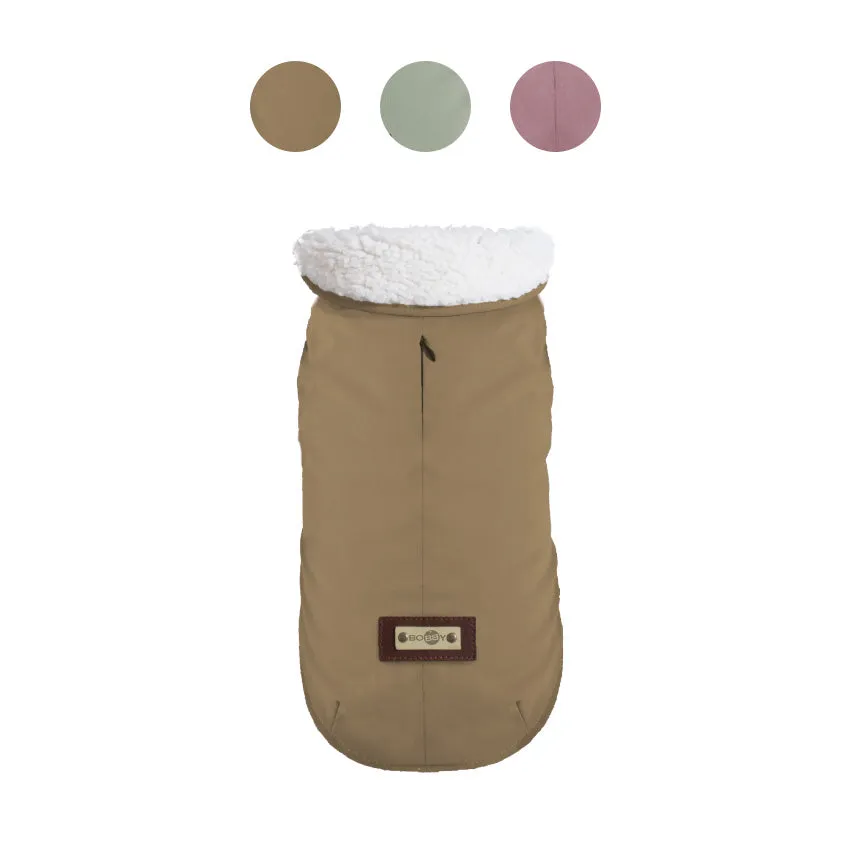 croci-parka-manteau-chien-marron-m-36-cm-sherpa image 1