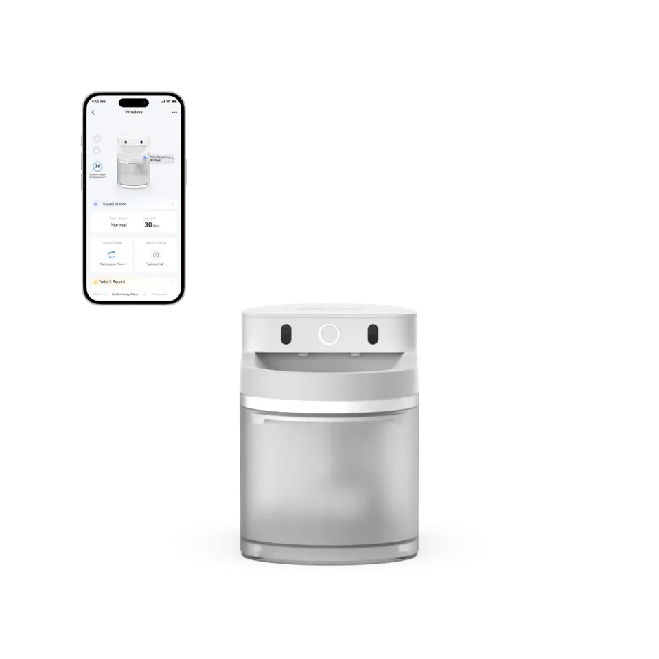 catlink-water-fountain-wireless-fontaine-eau-chat-single-set-2-3-l image 1