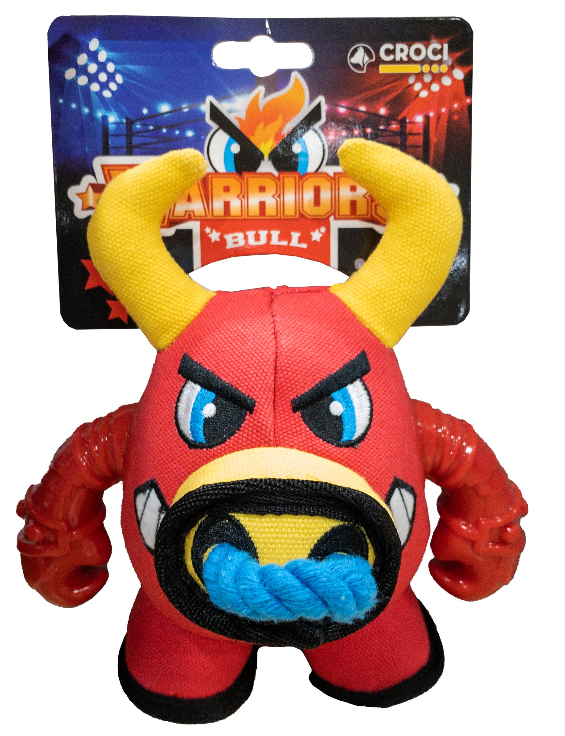 croci-warriors-bull-jouet-peluche-chien-r-sistant image 2
