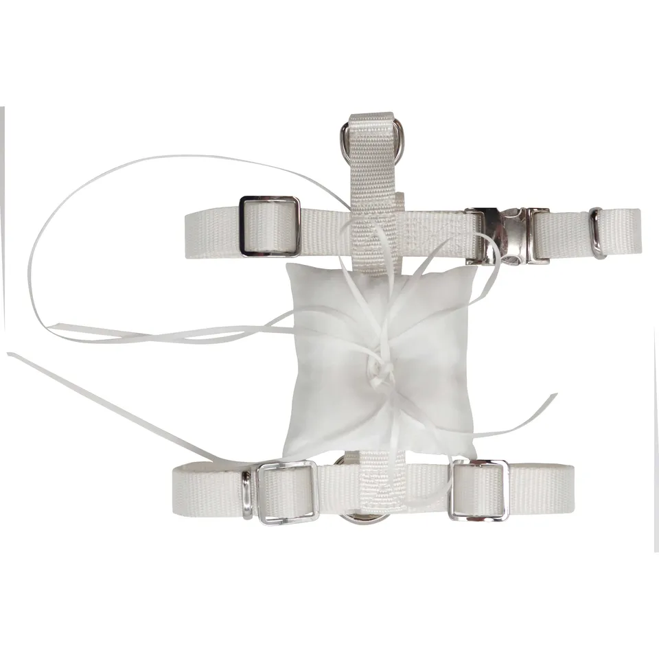 croci-ceremony-harnais-chien-blanc-mariage-38-54-cm image 1