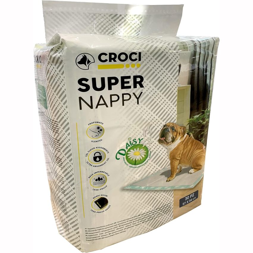 croci-super-nappy-daisy-tapis-chien-57x54-cm-lot-30 image 6