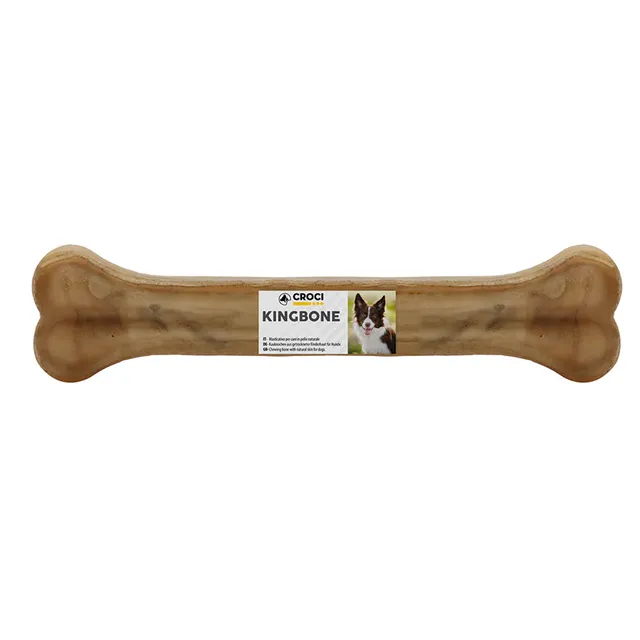 croci-king-bone-os-chien-peau-b-uf-15-cm-100-g image 1